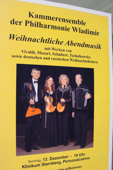 Flyer des Kammerensembles