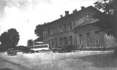 Bahnhof in Heydekrug