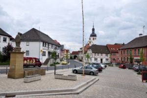 Blick auf Geiselwind